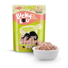 Lucky Lou Extrafood tuńczyk i krewetki w galaretce 70g