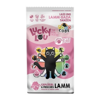 Lucky Lou Food Code Lifestage Light drób jagnięcina - karma sucha dla kota 1,7kg