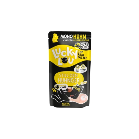 Lucky Lou SuperMono Kurczak - monobiałkowa karma dla kota 125g