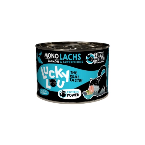 Lucky Lou SuperMono Łosoś karma monobiałkowa 190g