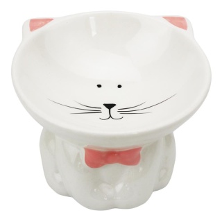 Miska ceramiczna podniesiona dla kota
