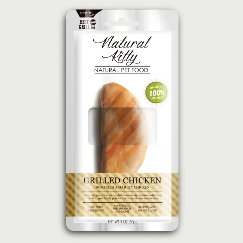 Natural Kitty Grilled Chicken filet z kurczaka - przysmak dla kota 30g