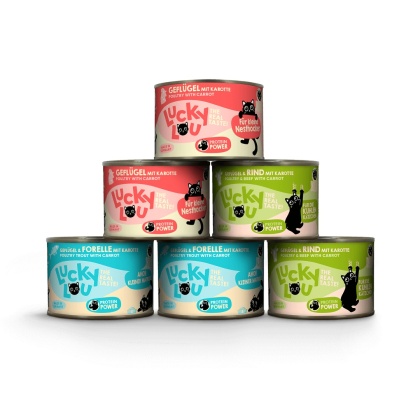 Pakiet próbny Lucky Lou Lifestage Kitten mix smaków 6x200g