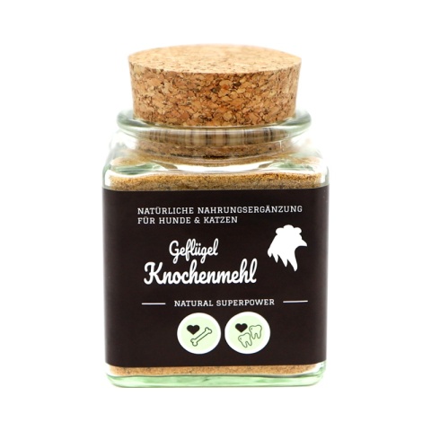 Pamico Topper Drobiowa mączka mięsno kostna - suplement BARF dla psów i kotów 100g