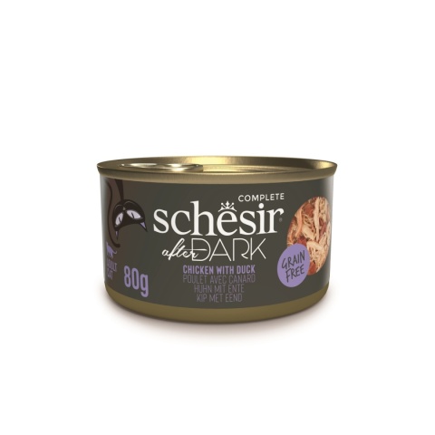 Schesir After Dark kurczak w bulionie z kaczki 80g
