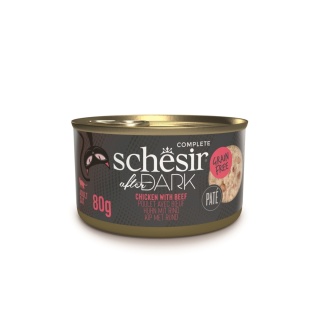 Schesir After Dark pasztet z kurczaka z wołowiną 80g
