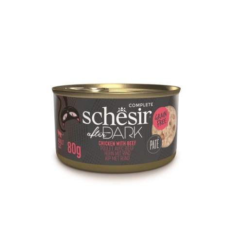 Schesir After Dark pasztet z kurczaka z wołowiną 80g