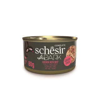 Schesir After Dark kurczak w bulionie wołowym 80g
