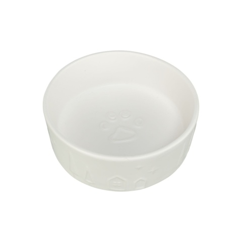 Trixie Xmas Miska ceramiczna dla kota biała 0,8l