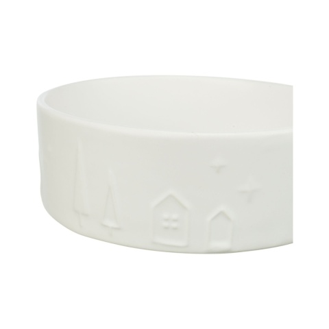 Trixie Xmas Miska ceramiczna dla kota biała 0,8l