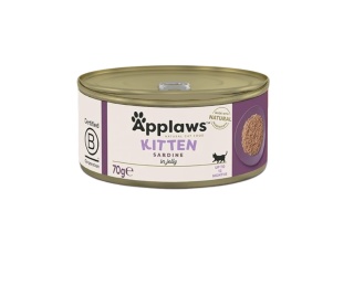 APPLAWS Cat Kitten sardynka w galaretce dla kociąt 70g