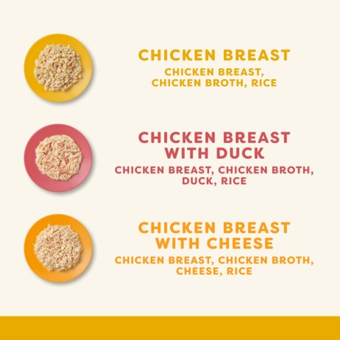 APPLAWS Cat Multipak mix smaków drobiowych w bulionie dla kota 12x156g