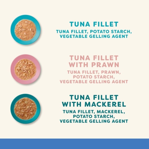 APPLAWS Cat Multipak mix smaków rybnych w sosie dla kota 12x70g