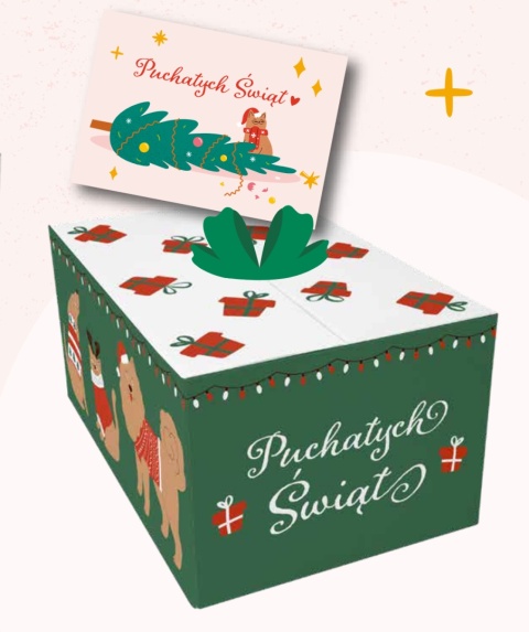 Animal Island GIFTBOX świąteczny 48 saszetek mix w galaretce + 2 saszetki pasztet i kartka świąteczna GRATIS