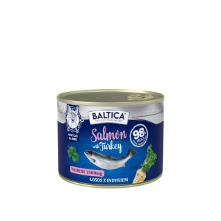 BALTICA EXCELLENT łosoś z indykiem 185g