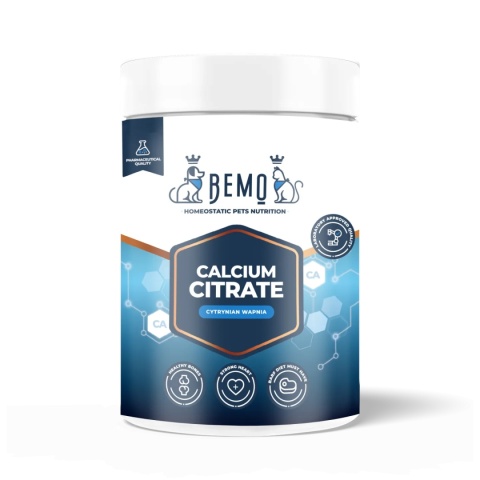 Bemo Calcium Citrate - cytrynian wapnia dla psa i kota 200g