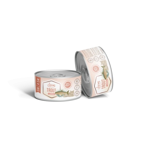 Bemo Cat Trout - karma mokra dla kota z pstrągiem 185g