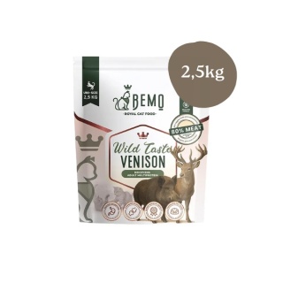 Bemo Cat Wild Taste Venison - karma sucha dla kota z dziczyzną 2,5kg