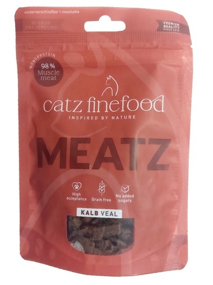 Catz Finefood Meatz N.05 Cielęcina - przysmak dla kota 45g