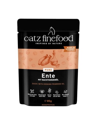 Catz Finefood Purrrr N.115 Kaczka - saszetka dla kota 85g