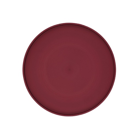 Fiboo Fiploo - gumowy talerzyk antypoślizgowy dla kota bordowy