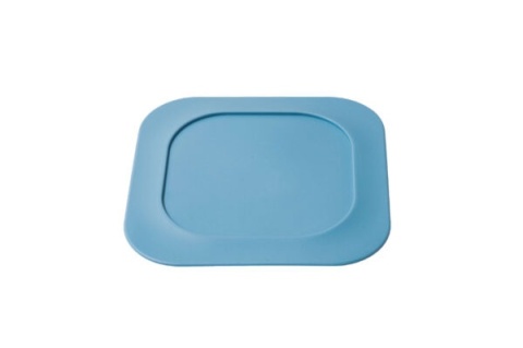 Fiboo Mata antypoślizgowa pod miskę rozmiar M niebieska