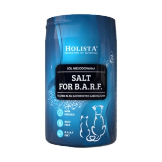 Holista Sól do diety BARF dla psów i kotów 400g