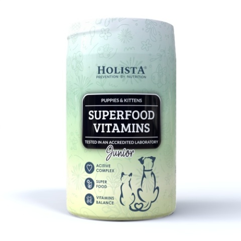 Holista Superfood Vitamins Junior witaminy i minerały dla juniora 200g