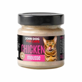 John Dog for Cats mus z kurczaka 170g