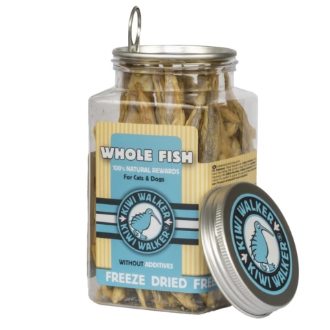 Kiwi Walker Snacks Whole Fish ryba stynka - liofilizowane przysmaki dla kota 70g