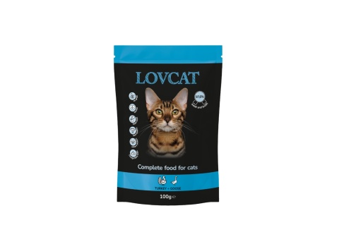 LOVCAT Best Turkey&Goose saszetka indyk z gęsią 100g