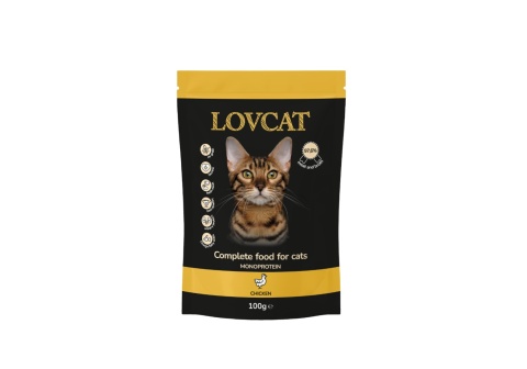 LOVCAT Pure Chicken saszetka kurczak 100g