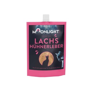 Moonlight Dinner sos łosoś z wątróbką z kurczaka - przysmak dla kota 60g