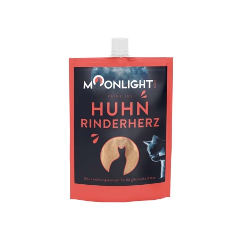 Moonlight Dinner sos kurczak z sercami wołowymi - przysmak dla kota 60g