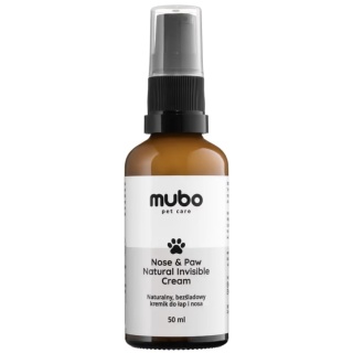 Mubo Nose & Paw Cream - naturalny bezśladowy kremik do łap i nosa 50ml