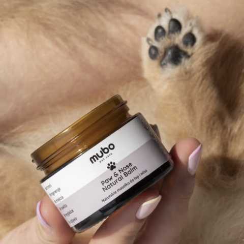 Mubo Paw & Nose Natural Balm - naturalne masełko do łap i nosa 50g