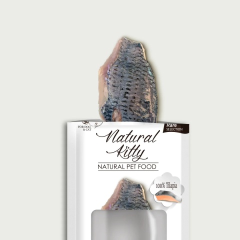 Natural Kitty tilapia gotowana na parze - przysmak dla kota 30g