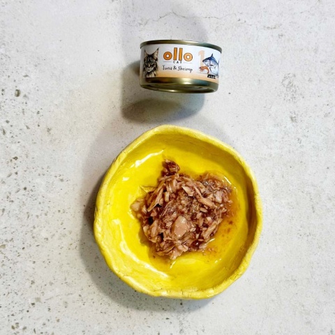Ollo Cat nr 1 tuńczyk i krewetki - karma dla kota 70g