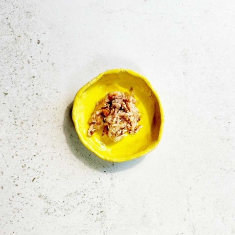 Ollo Cat nr 12 tuńczyk i kurczak z krewetkami w galaretce - karma dla kota 70g