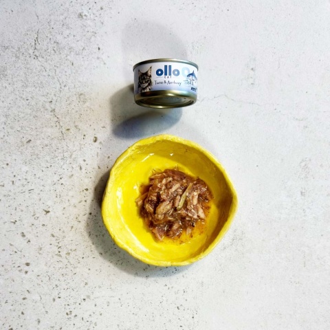 Ollo Cat nr 9 tuńczyk i anchois - karma dla kota 70g