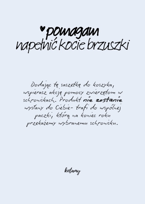 POMAGAM napełnić kocie brzuszki - saszetka Pan Mięsko 85g