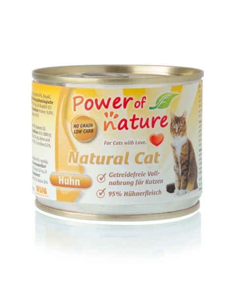 Power of Nature natural Cat - kurczak puszka 200g