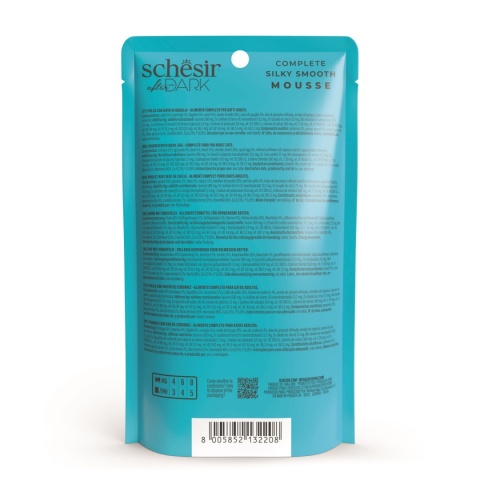 Schesir After Dark Velvet Mousse kurczak z jajkami przepiórczymi 80g