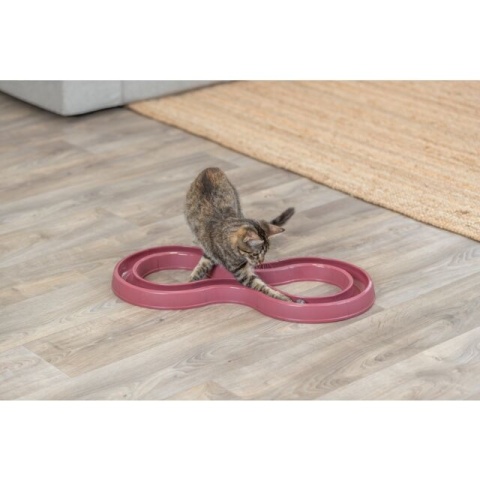 Trixie Tor dla kota Flashing Ball Race z piłką