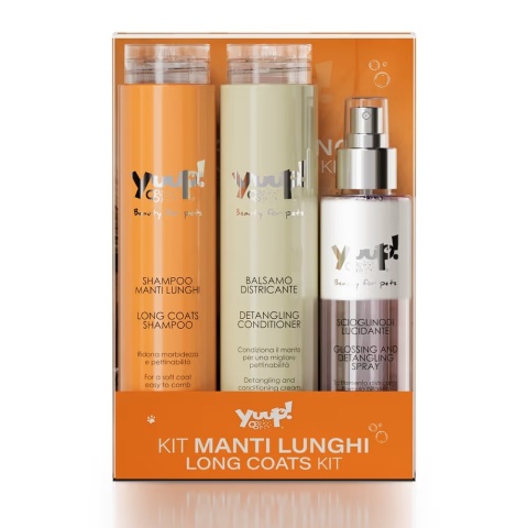 Yuup! Long Coats Set - zestaw do pielęgnacji długowłosych psów i kotów