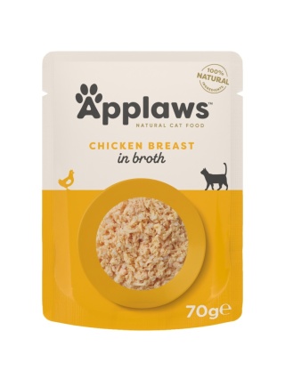APPLAWS Cat Broth pierś z kurczaka w bulionie dla kota saszetka 70g