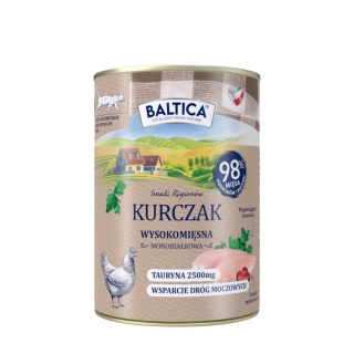 BALTICA SMAKI REGIONÓW kurczak - monobiałkowa karma dla kota 400g