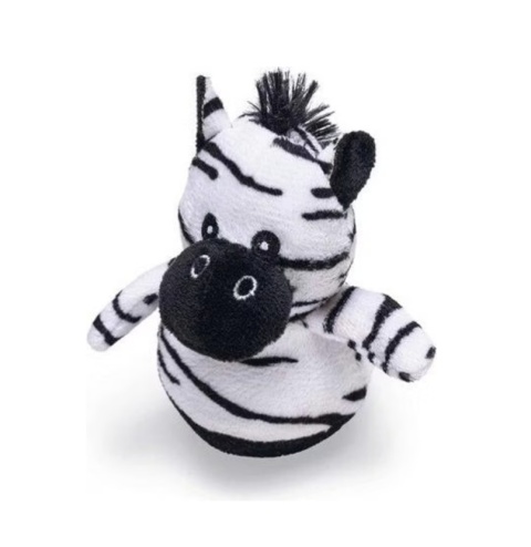 Beeztees Jungle Wobbler zebra - zabawka dla kota poruszająca się po dotknięciu łapką