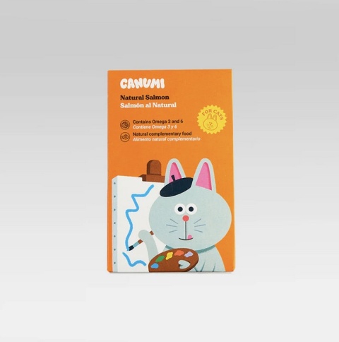 CANUMI Naturalny Łosoś dla kota 120g