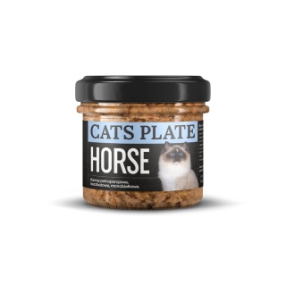 Cats Plate Horse konina - monobiałkowa karma dla kota 100g